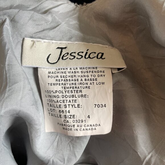 Vintage Y2K Jessica Halter Shift Dress - Picture 4 of 4